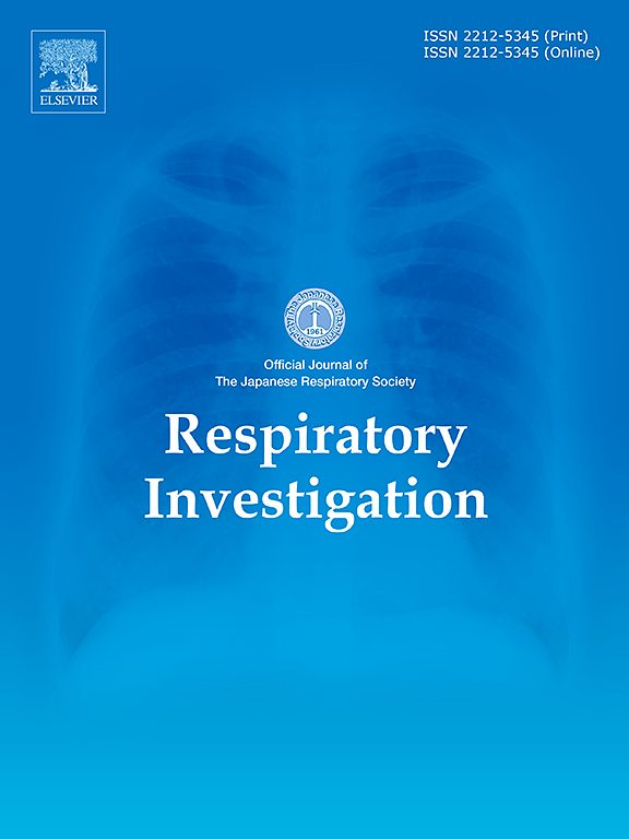 Go to journal home page - Respiratory Investigation